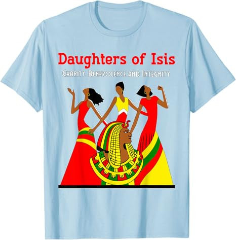 Daughters of Isis DOI PHA Shriners AEAONMS OES Mother's day T-Shirt - FUKAMASONIC