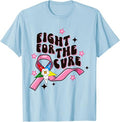 OES Fight For The Cure Eastern Star Breast Cancer Awareness T-Shirt - FUKAMASONIC