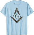 Masonic Camo Square and Compass - Freemason T-Shirt T-Shirt - FUKAMASONIC
