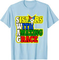 OES Sisters With Amazing Grace Order of the Eastern Star T-Shirt - FUKAMASONIC