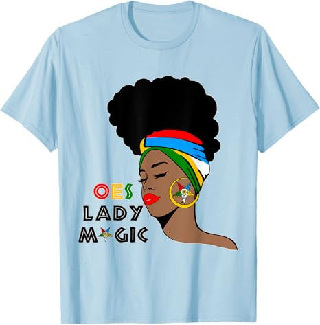 OES Lady Magic Sisters Beautiful Order of the Eastern Star T-Shirt - FUKAMASONIC
