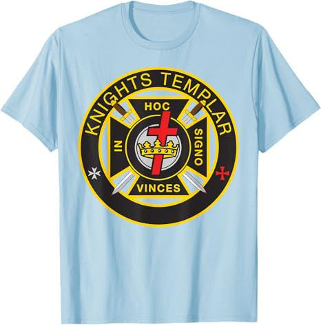 KNIGHTS TEMPLAR COMMANDERY T-Shirt - FUKAMASONIC