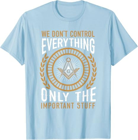 Masonic Freemasonry T-Shirt â€“ Square and Compass Fraternal Design - FUKAMASONIC