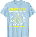 Freemason Masonic Fraternal Square & Compass Symbol T-Shirt - FUKAMASONIC