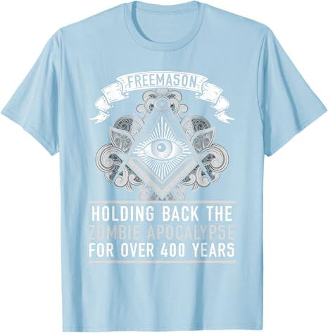 Freemason Square & Compass Masonic Fraternal T-Shirt - FUKAMASONIC
