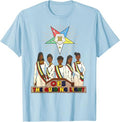 Order Of The Eastern Star OES Sistars Of Color Sisterhood T-Shirt - FUKAMASONIC