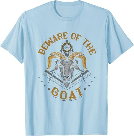 Masonic Freemasonry Fraternal Square Compass Beware Of The T-Shirt - FUKAMASONIC