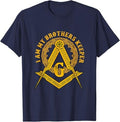 Brother Keepers Protect Compass Masonic Gift T-Shirt - FUKAMASONIC