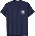 Freemason Symbol All Seeing Eye Masonic Square Compass Logo T-Shirt - FUKAMASONIC