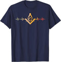 Freemason Fraternal Freemasonry Square Compass T-Shirt - FUKAMASONIC