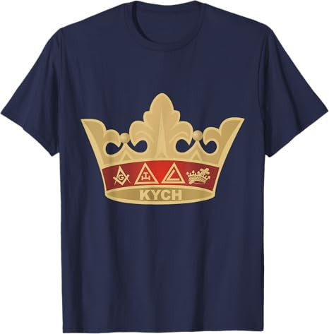 Knight York Cross Honor KYCH Masonic York Rite Mason Honour T-Shirt - FUKAMASONIC
