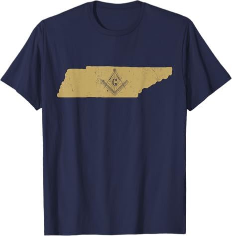 Tennessee Freemason T Shirt With Masonic Symbols - FUKAMASONIC