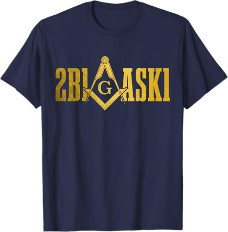 Freemason 2B1ASK1 Mason Masonic Square & Compass T-Shirt - FUKAMASONIC
