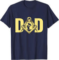 Dad Father's Day Square Compass Freemason Freemasonry T-Shirt