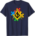 Autism Awareness T-shirt, Freemason Masonic Lodge, Mason T-Shirt - FUKAMASONIC
