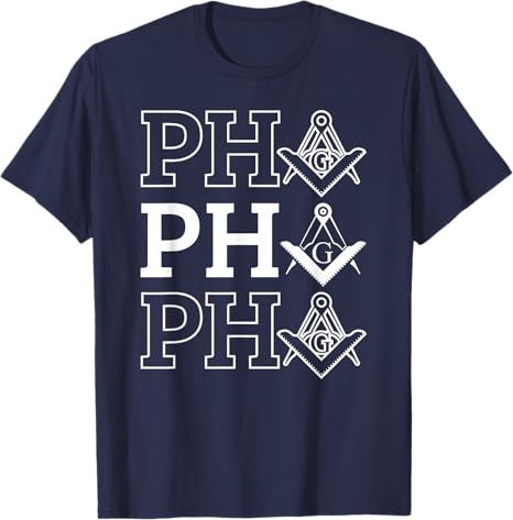 PHA Prince Hall Affiliated Masonic Square & Compass Freemason T-Shirt - FUKAMASONIC