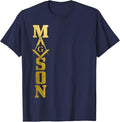 Masonic Masonic Square and Compass Symbol T-Shirt - FUKAMASONIC