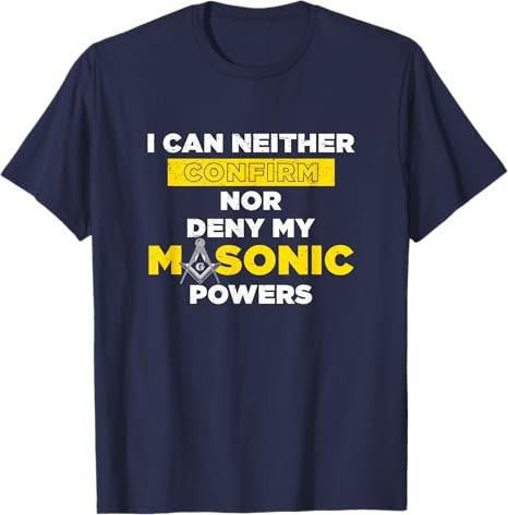 Freemasonry Masonic Powers Proud Masonic T-Shirt - FUKAMASONIC