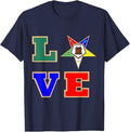 OES Love Sister Order of the Eastern Star Parents' Christmas T-Shirt - FUKAMASONIC