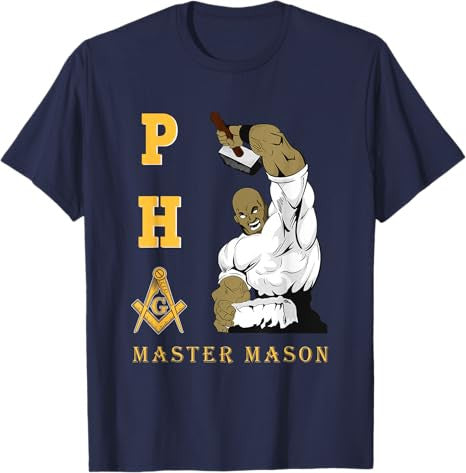 Greats Mason: Masonic PHA Master Masons Father's Christmas T-Shirt - FUKAMASONIC