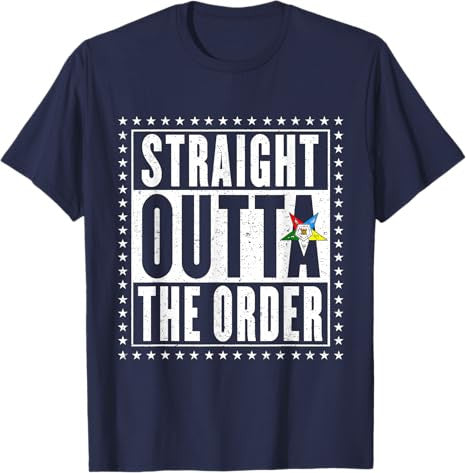 OES Straight The Order Eastern Star Thanksgiving Christmas T-Shirt - FUKAMASONIC