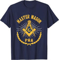 Greats Masonic Prince Hall PHA Master Mason Father's Day T-Shirt - FUKAMASONIC