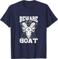 Beware of The Goat Illuminati Believer Freemason Freemasonry T-Shirt - FUKAMASONIC