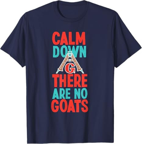 Goat Conspiracy Freemasonry Design T-Shirt - FUKAMASONIC