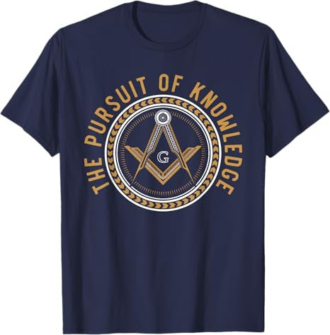 Freemason Masonic Fraternal Square & Compass Freemasonry T-Shirt - FUKAMASONIC