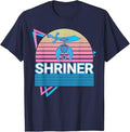 Shriner Retro Freemason Masonic Mystic Shrine T-Shirt - FUKAMASONIC