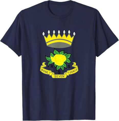 Roses of Seven Seals Supreme Excellent College OES RSS T-Shirt - FUKAMASONIC
