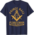 Masonic PHA Prince Hall Affiliated Square Compass Freemason T-Shirt - FUKAMASONIC