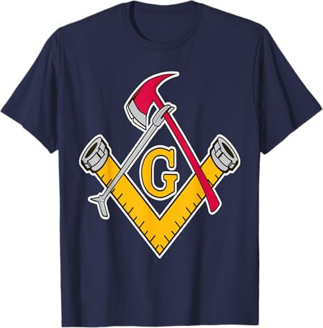 Masonic Firefighter Tools T-Shirt
