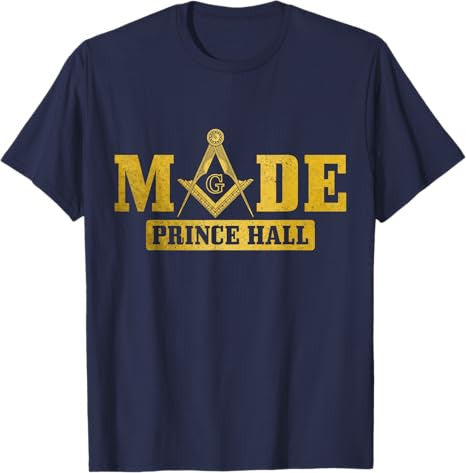 Freemason Prince Hall Square & Compass T-Shirt - FUKAMASONIC