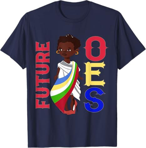 OES Girl Future Lady Order of the Eastern Star Equality Day T-Shirt - FUKAMASONIC