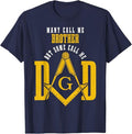 Mason Dad Square & Compass Masonic Freemason T-Shirt - FUKAMASONIC