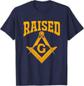 Freemason Lodge Raised Masonic Symbol T-Shirt - FUKAMASONIC
