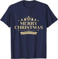 Freemason Merry Christmas And Happy New Year Brother Masonic T-Shirt - FUKAMASONIC