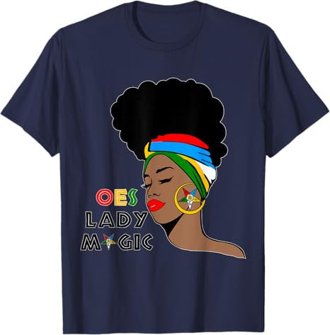 OES Lady Magic Sisters Beautiful Order of the Eastern Star T-Shirt - FUKAMASONIC