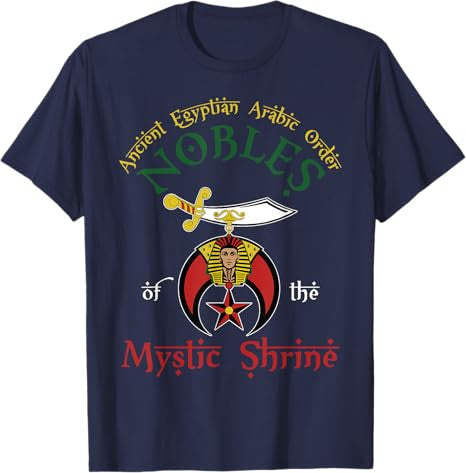 Nobles Of The Mystic Shrine AEAONMS PHA Masonic Father's Day T-Shirt - FUKAMASONIC