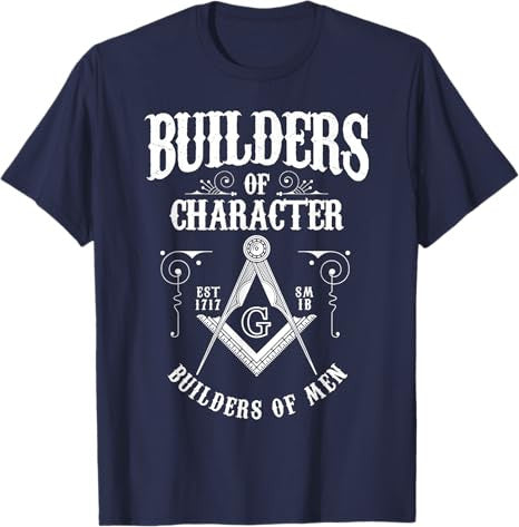 Freemason Masonic Square & Compass Symbol T-Shirt - FUKAMASONIC
