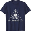 Masons Sons Of Light 357 Skull & Bone Masonic Father's Day T-Shirt - FUKAMASONIC