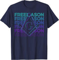 Freemason Freemasonry Masonic Masonry Retro T-Shirt - FUKAMASONIC