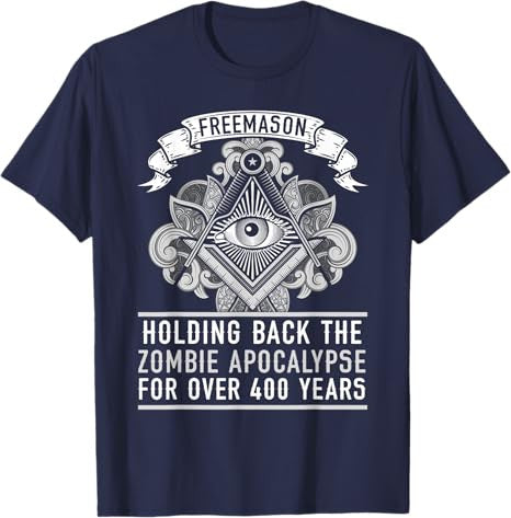 Freemason Square & Compass Masonic Fraternal T-Shirt - FUKAMASONIC