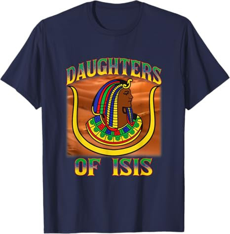 Daughters of Isis DOI Order Eastern Star OES PHA Portrait T-Shirt - FUKAMASONIC