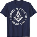 Widows Sons Masonic Square and Compass - Freemason T-Shirt - FUKAMASONIC