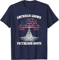 Freemason Roots Masonry Freemasonry Masonic Freemasons T-Shirt - FUKAMASONIC
