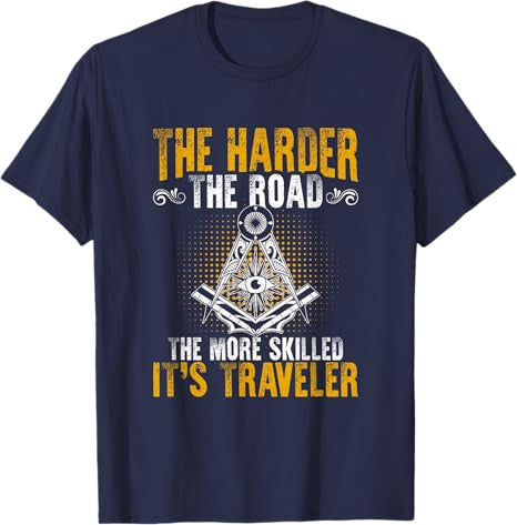 It's Traveler Masonry Freemasonry Masonic Freemason T-Shirt - FUKAMASONIC