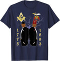 Shriners 1893 Masons 1775 Shrine PHA Mason Brothers Masonic T-Shirt - FUKAMASONIC