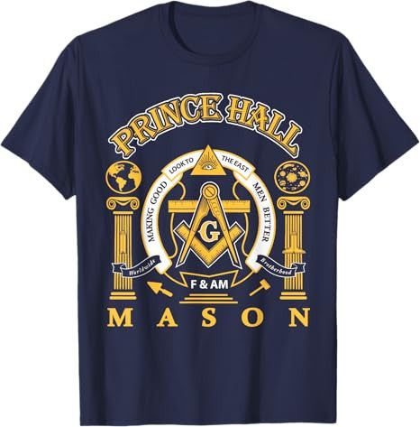 Greats Mason: Masonic Prince Hall Masons Presidents Day T-Shirt - FUKAMASONIC